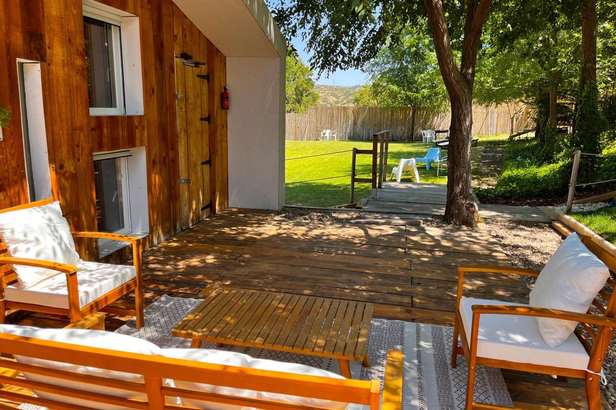 Fee4Me Cabin With Pool And Garden ซานมาร์ตินเดลาเวกา ภายนอก รูปภาพ
